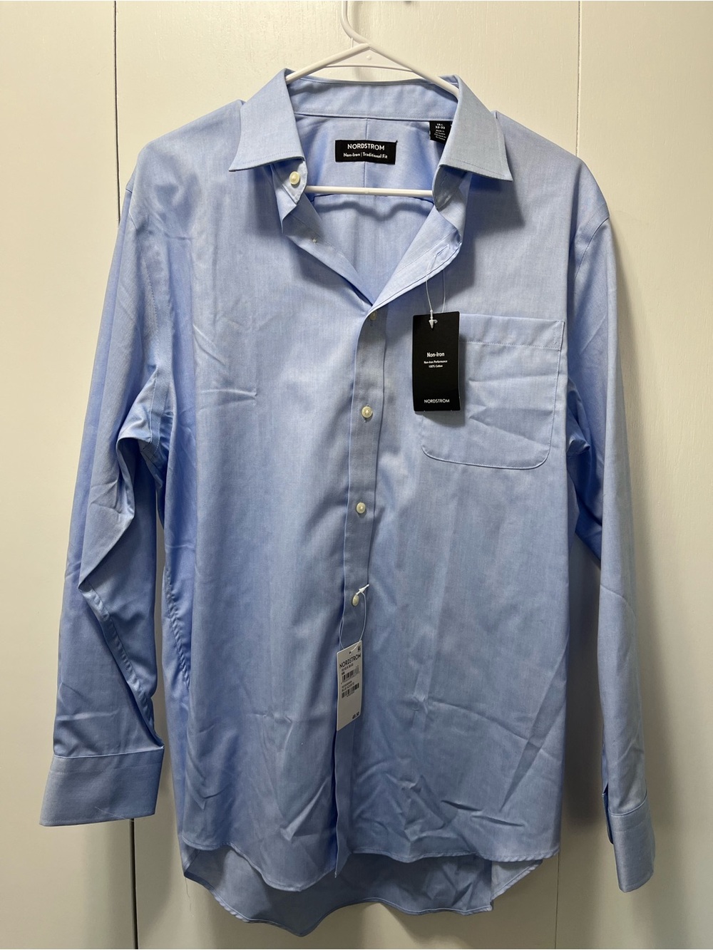 Nordstrom Classic Light Blue Men's Dress Shirt